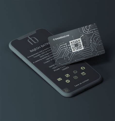 create nfc card free|nfc visiting card design.